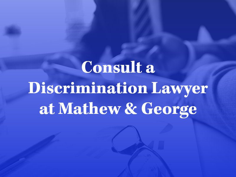 Los Angeles CA Discrimination Attorney Mathew &